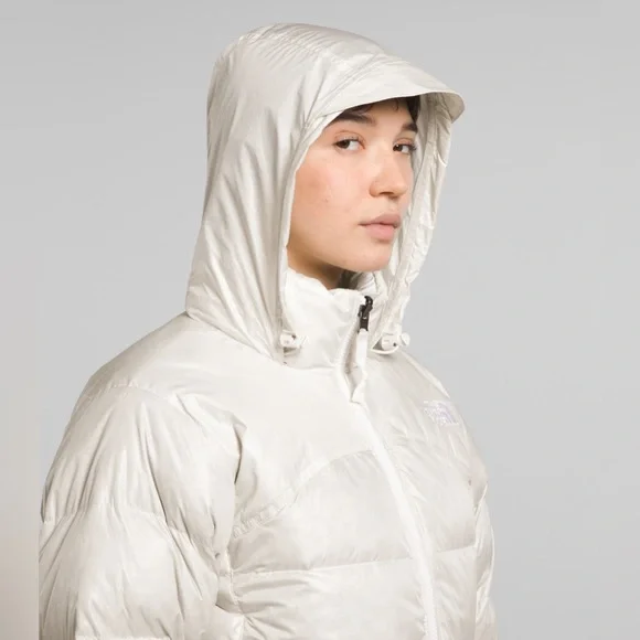 The North Face 2000 Retro Nuptse Puffer Down Jacket Gardenia White 700 Down XL - Picture 4 of 16
